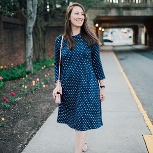 Sonnet James Brielle Dress In Polka Dot
